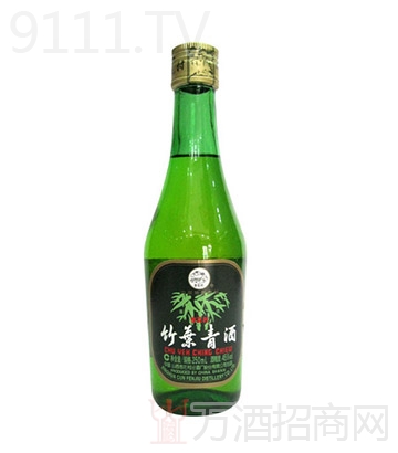 白酒45度玻璃瓶竹叶青酒 500ml