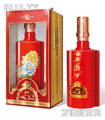幸福52西凤酒（红色新包装）