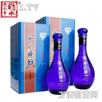 42.8度十八酒坊蓝钻