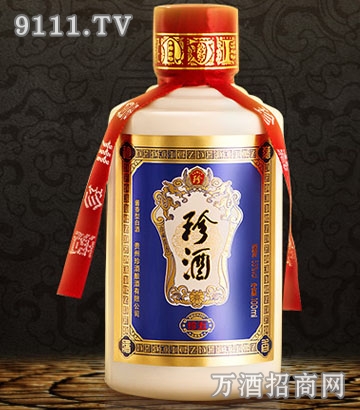 贵州珍酒 珍五小瓶酒 53度 100ml