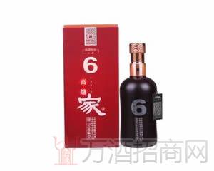 安徽高炉家酒和谐年份6年52度420ML浓香型白酒