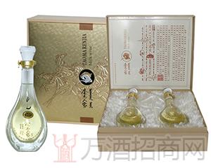 J003 套马人家金色木盒奶酒