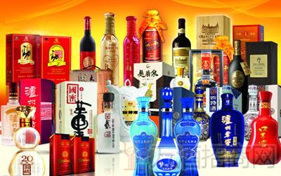 中国白酒的不同品牌和种类