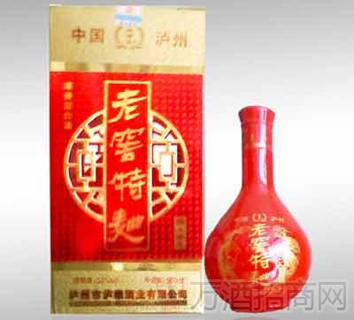 浓香型白酒的代表四川泸州老窖特曲