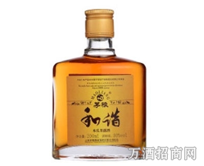 30°茅粮和谐木瓜果露酒200ml ￥15元