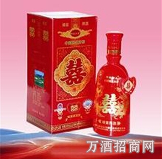 科尔沁王红双喜酒