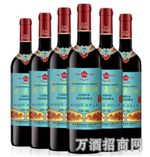 优质红酒 通化葡萄酒（红梅）7度 720ml*6 甜型酒