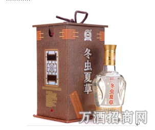 蒙林北冬虫夏草酒庆功款42度营养型白酒500ml瓶盒装