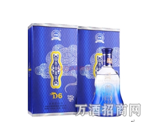 蒙林北冬虫夏草酒D6款浓香型白酒礼盒套装42度 500ml*2