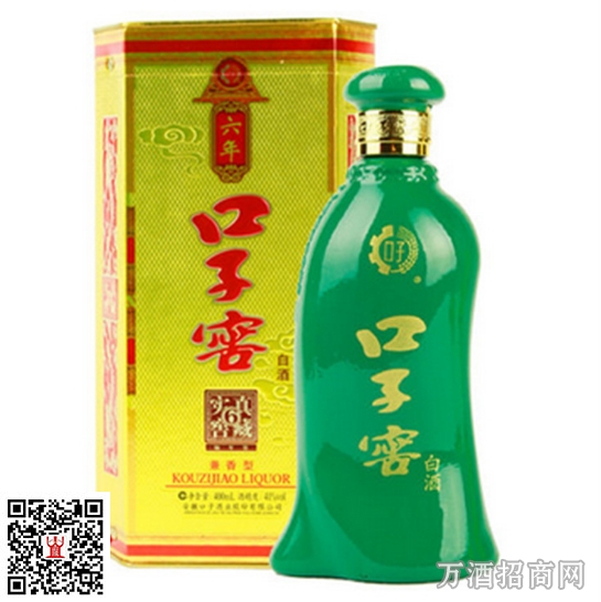 绿瓶口子窖六年400ML