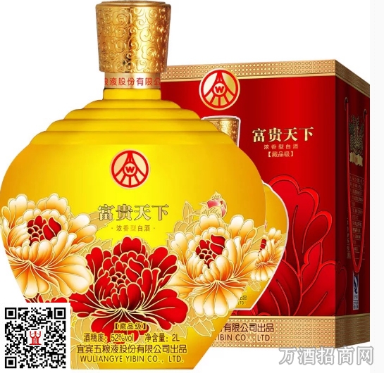 五粮液富贵天下藏品级（黄）套装