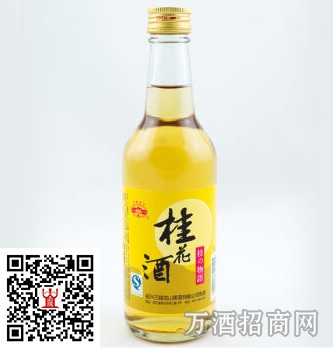 古越龙山桂花酒花果露