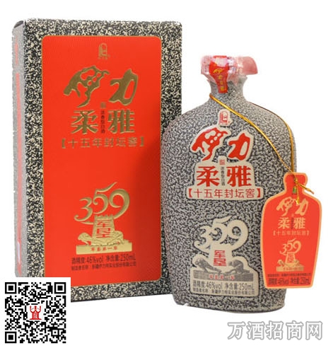 °伊力柔雅15年封坛窖