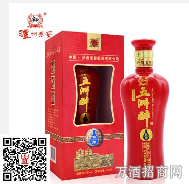 老窖42°五洲醉淡雅