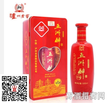 州老窖五洲醉38°六
