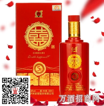 泸州老窖38°双喜酒五 泸州老窖38°双喜酒五