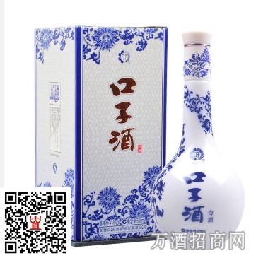 口子窖38°红花瓷5