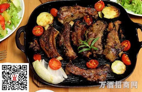 烤猪肋骨