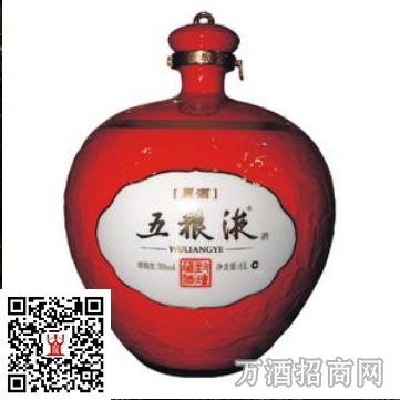 五粮液70°封坛藏酒（红釉） 6L