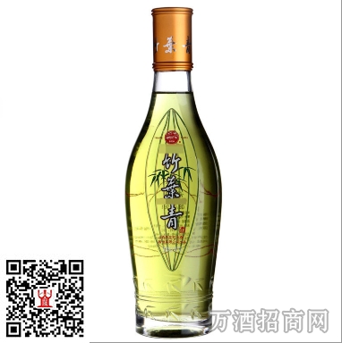 竹叶青38°圆瓶光瓶酒475ml