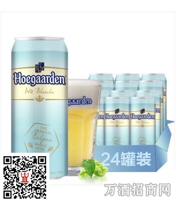 福佳白啤酒瓶装500ml