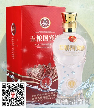 五粮液52°五粮国宾酒佳酿500ml
