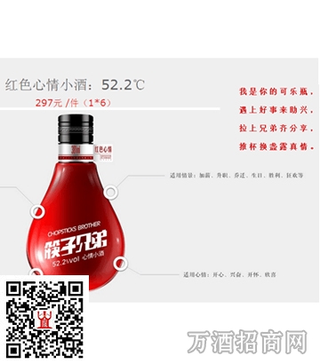 筷子兄弟红色心情小酒