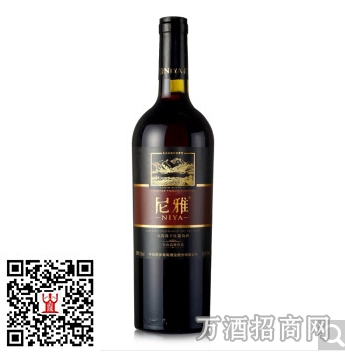 尼雅天山珍选赤霞珠干红葡萄酒750ml