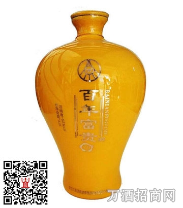 52度 五粮液集团百年富贵蓝富贵酒（浓香型白酒）3.5L