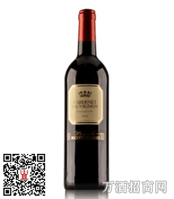 法国进口 罗斯伯格赤霞珠红葡萄酒750ml