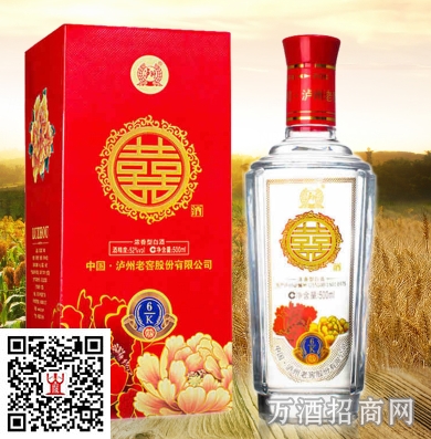 泸州老窖双喜酒K6