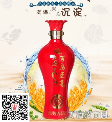 西凤酒百鸟至尊45度凤尊