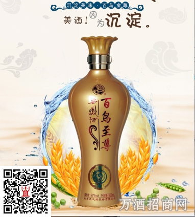 西凤酒百鸟至尊金尊